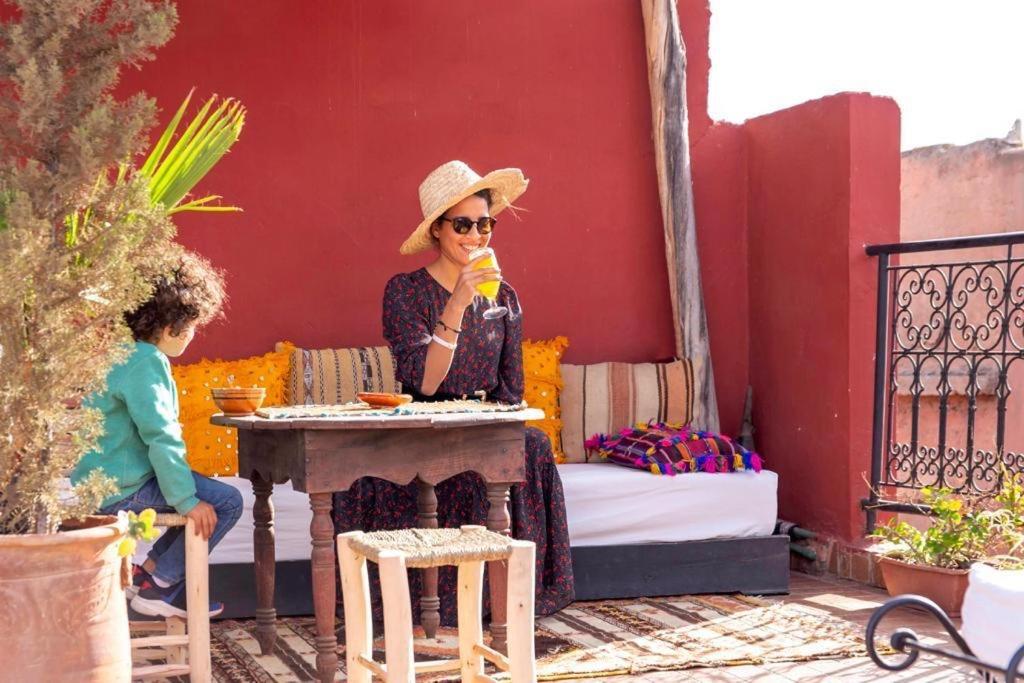 Riad Rose Meryam Marrakesh Exterior foto
